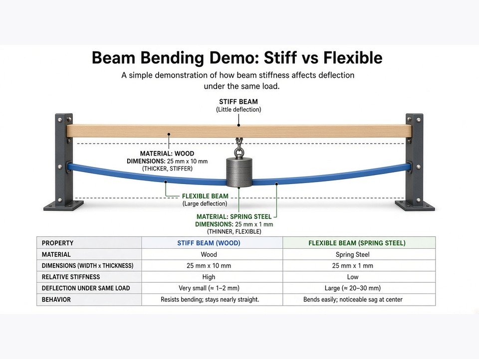 Finite element analysis stress and displacement simulation confirming structural stiffness of a custom mechanical bracket