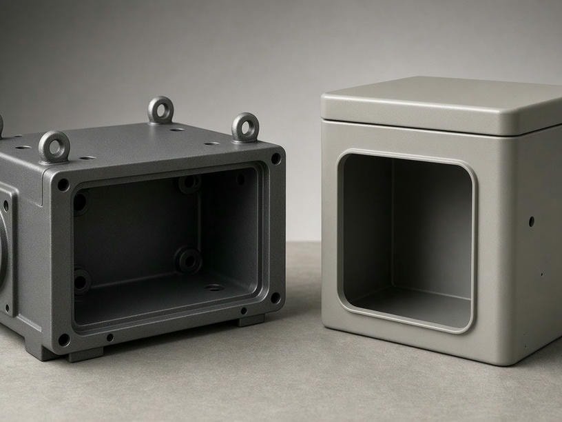 Industrial Painting for Plastic Housings and Metal Parts | PartsMake